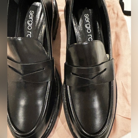 NWB Sergio Rossi Beautiful Loafers SIZE 40 - Picture 6 of 16